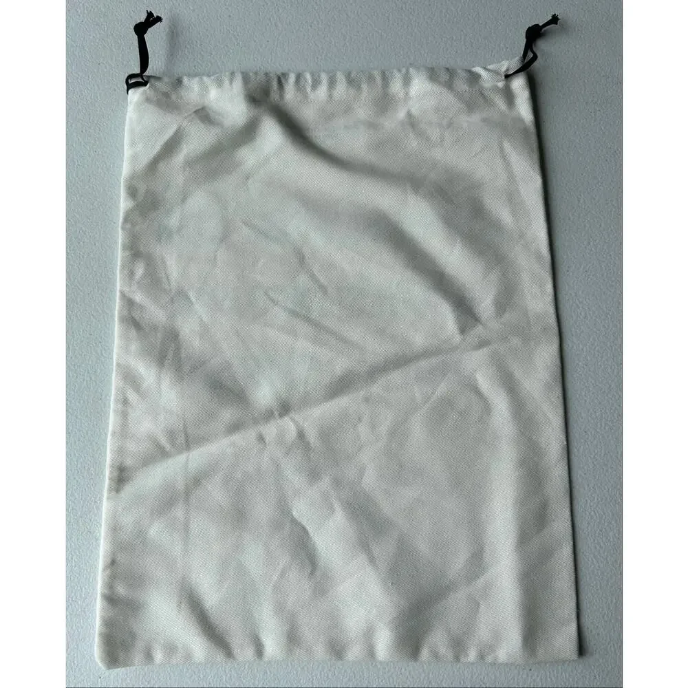 New! Golden Goose Dust Bag Cream Made in Italy Shoe Drawstring Storage Bag
